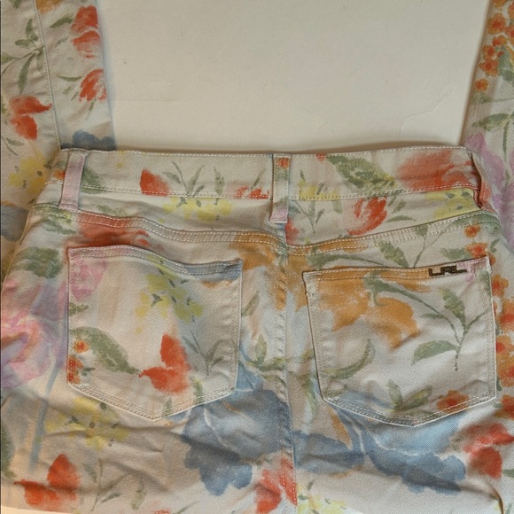 Ralph Lauren Multicolor Floral Women's Straight Leg Jeans size 6 petite - Picture 5 of 10